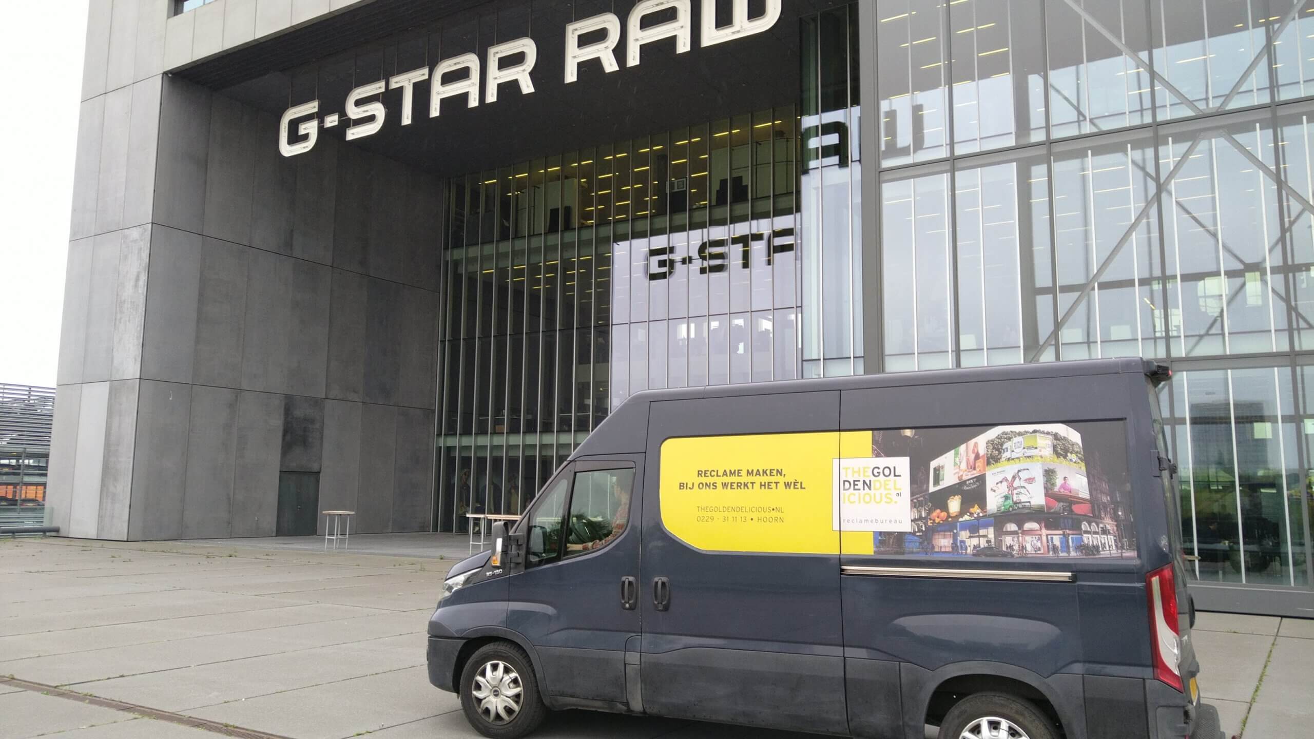 Op bezoek bij G-Star voor een streaming video productie